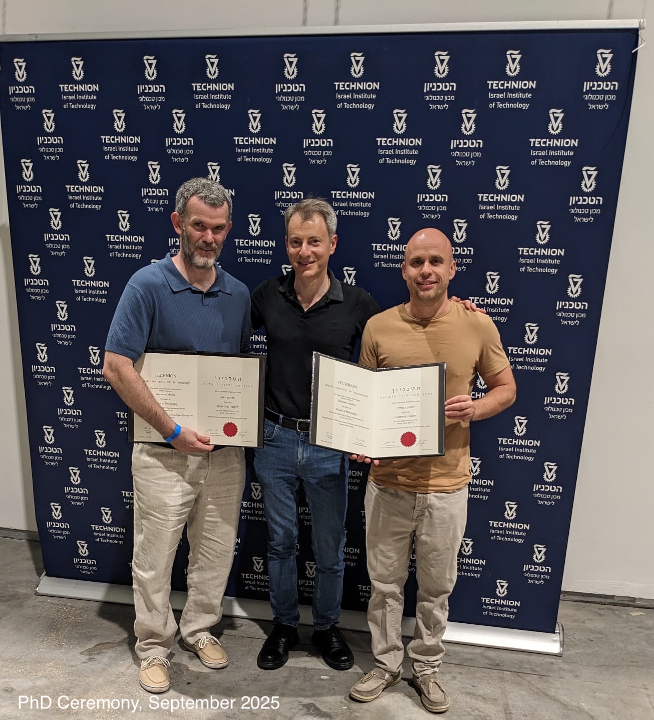 PhD ceremony, September 2025